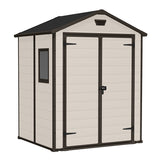keter casetta da giardino manor 6x5 beige ean 7290106931046