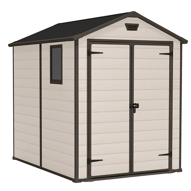 keter casetta da giardino manor 6x8 beige ean 7290106931053