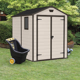 keter casetta da giardino manor 6x8 beige ean 7290106931053