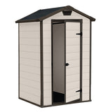 keter casetta da giardino manor 4x3 beige ean 7290106931732