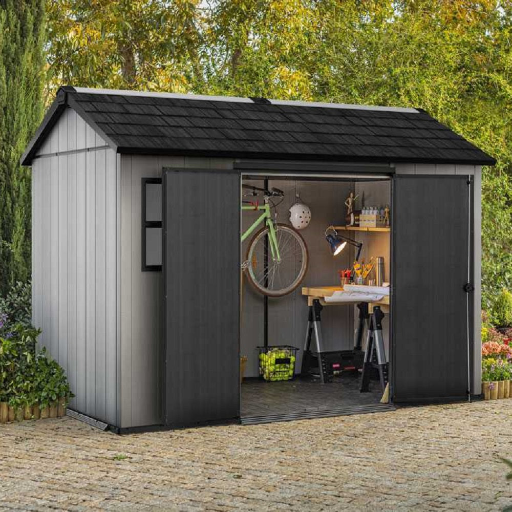 Casetta Oakland Duotech Grigia 350x229x254 Cm