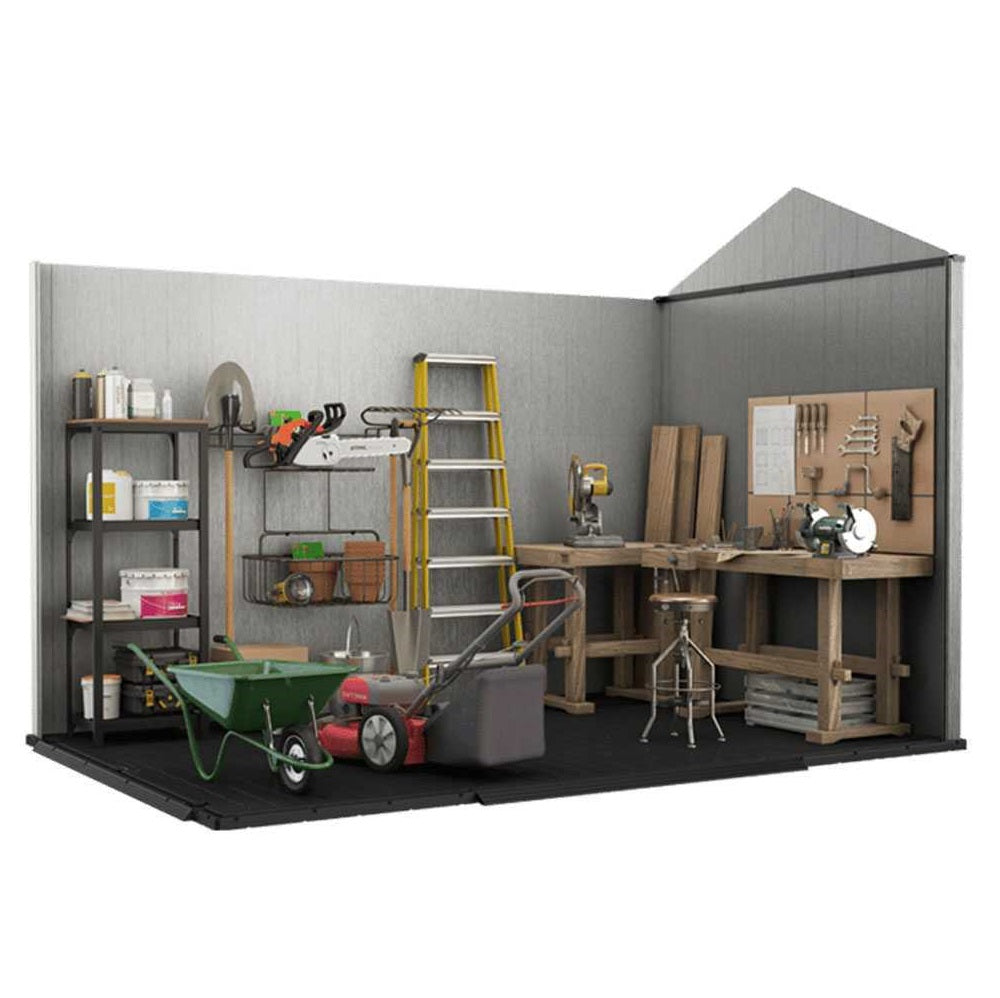Casetta Oakland Duotech Grigia 350x229x254 Cm