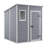 keter casetta da giardino manor pent 6x6 grigio ean 7290112631411