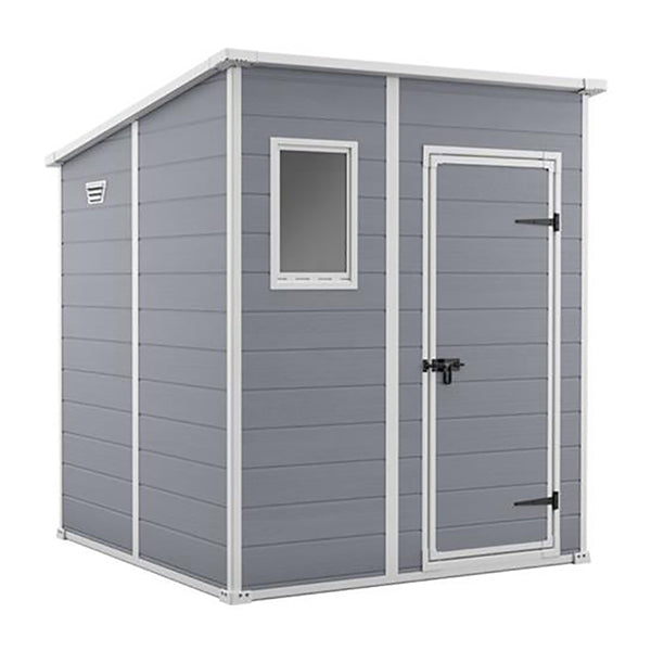 keter casetta da giardino manor pent 6x6 grigio ean 7290112631411