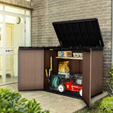 Armadio Portattrezzi Darwin Marrone 140x80x120cm