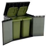 Armadio Portattrezzi Darwin Verde 140x80x120 Cm