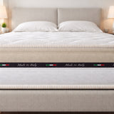 Materasso Ares Molle + Memory 160x190 H.25 Cm