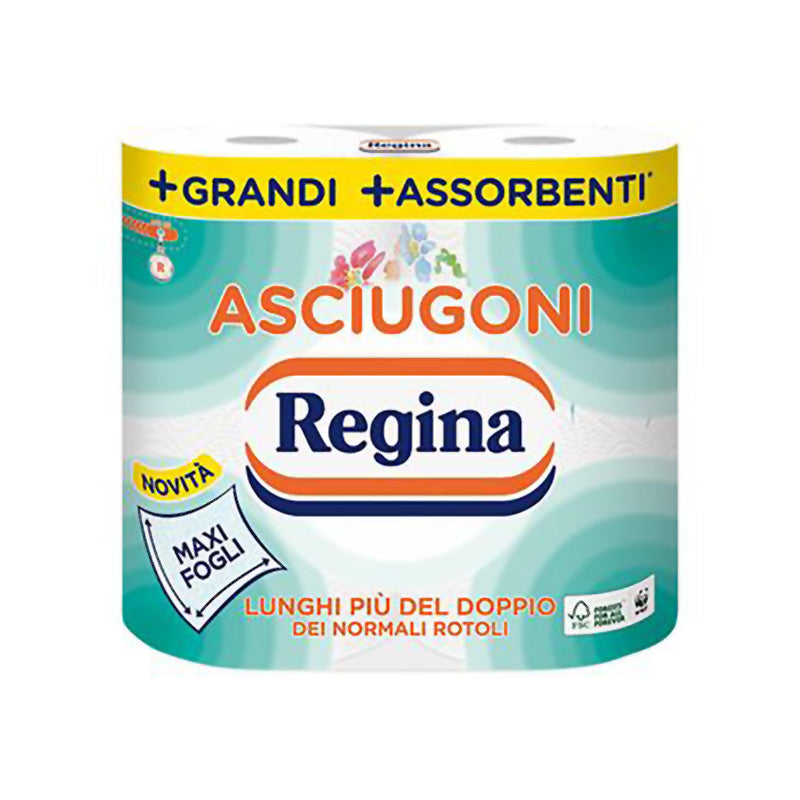 regina asciugoni 2 rotoli maxi regina ean 8004260264754