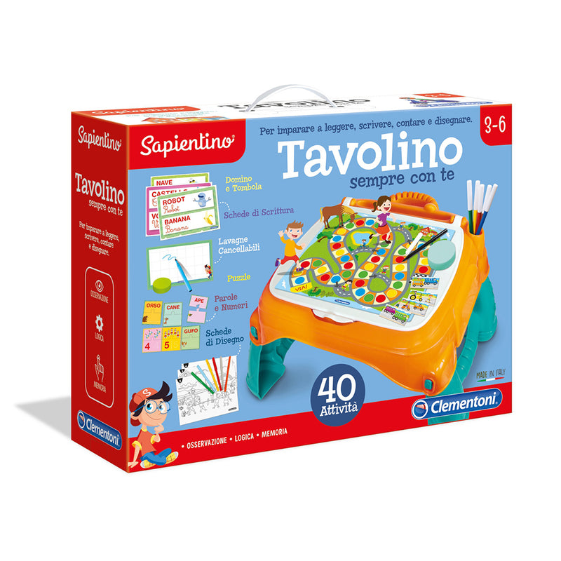 clementoni sapientino tavolino sempre con te ean 8005125133468