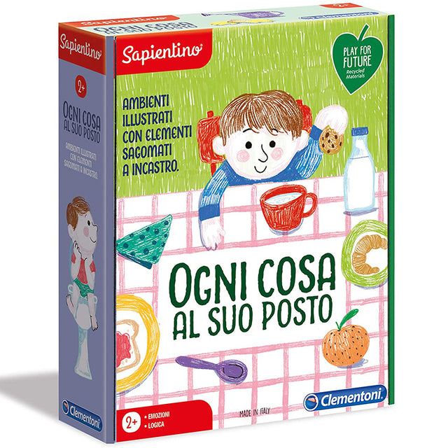 clementoni sapientino ogni cosa al suo posto ean 8005125161386