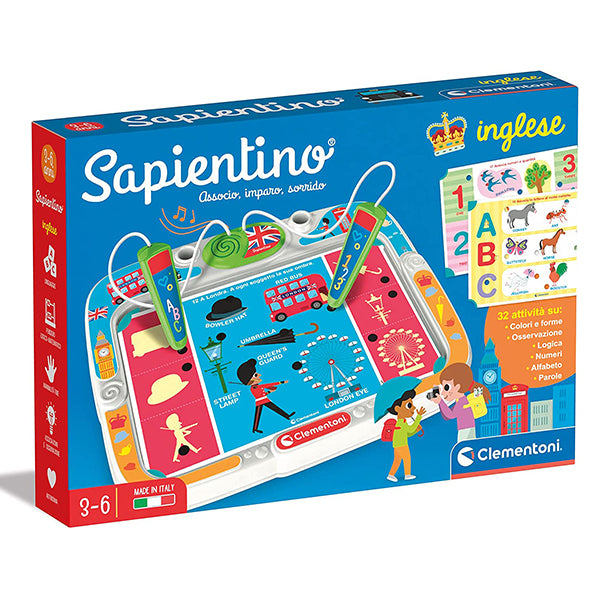 clementoni sapientino banchetto interattivo inglese ean 8005125163878