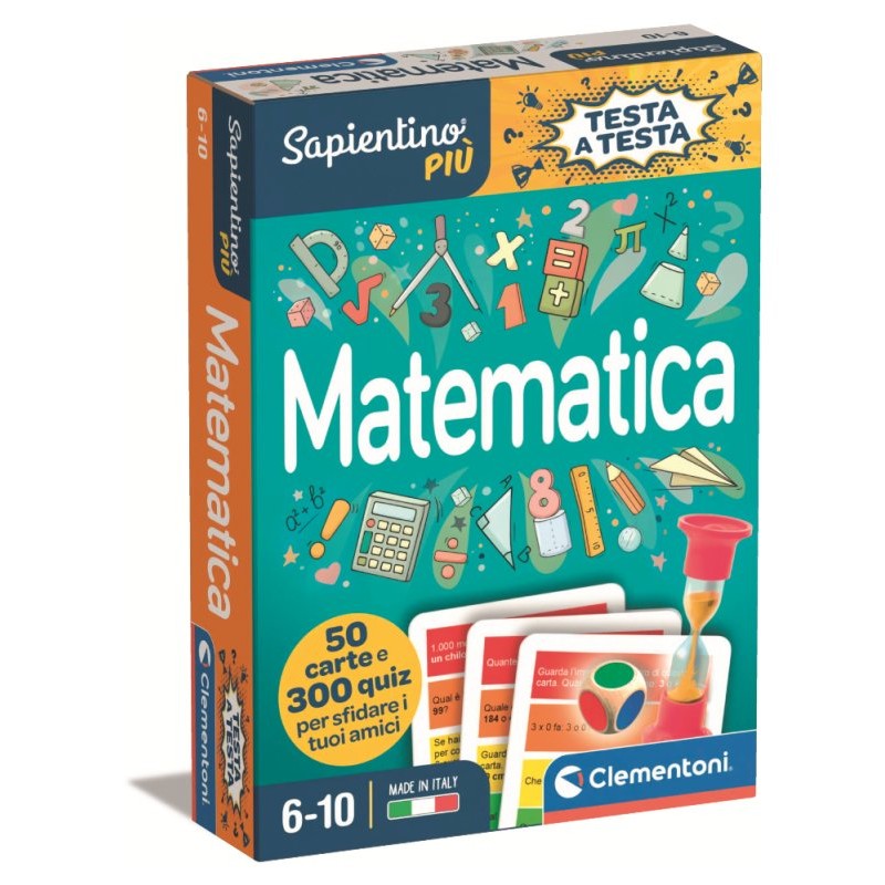 clementoni sapientino piu matematica ean 8005125164400