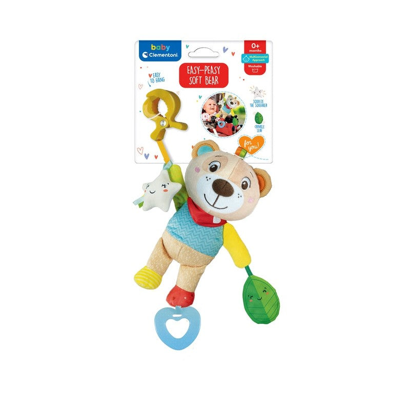 clementoni baby easy peasy soft bear ean 8005125177882