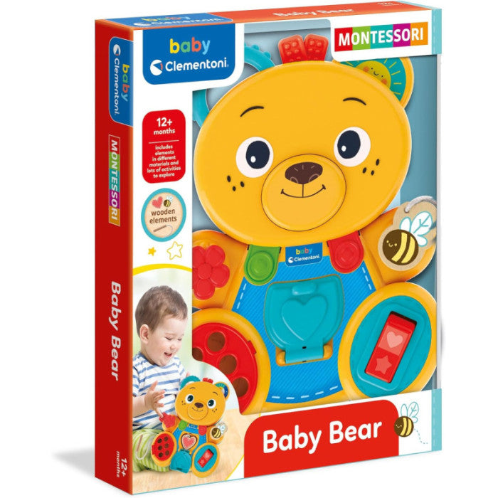 clementoni baby montessori baby bear ean 8005125178728