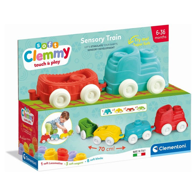 clementoni soft clemmy sensory train ean 8005125179619