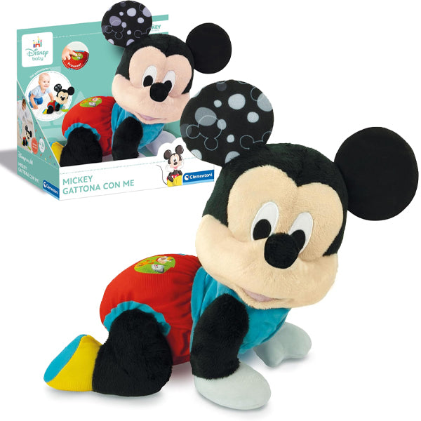 clementoni disney baby mickey gattona con me ean 8005125179916
