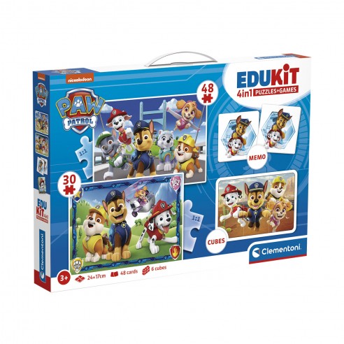 clementoni edukit paw patrol set di giochi ean 8005125182916