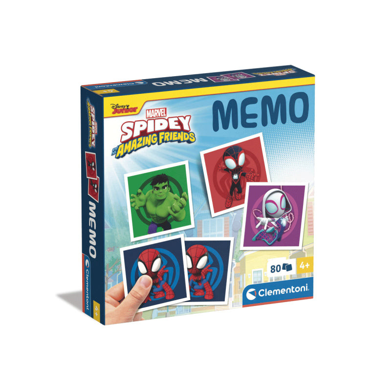 clementoni memo per bambini versione spidey ean 8005125183043