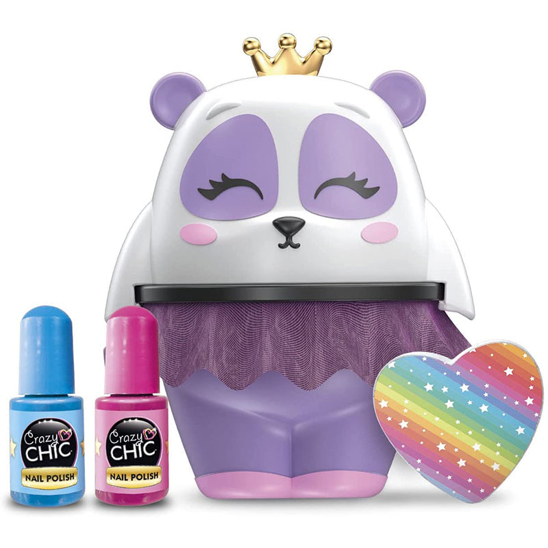 clementoni crazy chic lovely ballerina nails set ean 8005125186945