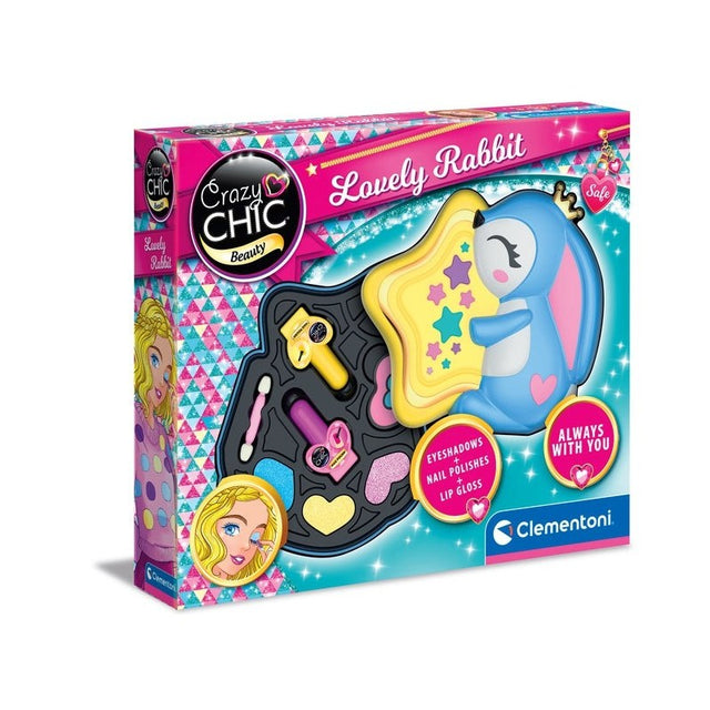 clementoni crazy chic lovely make up rabbit trousse ean 8005125188109