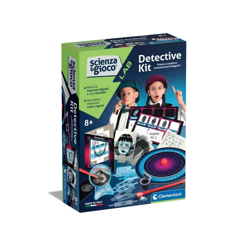 strettoio srapido 450x63mm 60kg scienza e gioco detective kit ean 8005125192304