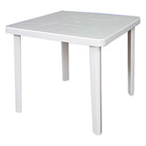 areta tavolo nettuno in resina bianco 80x80x72 cm ean 8008651116004