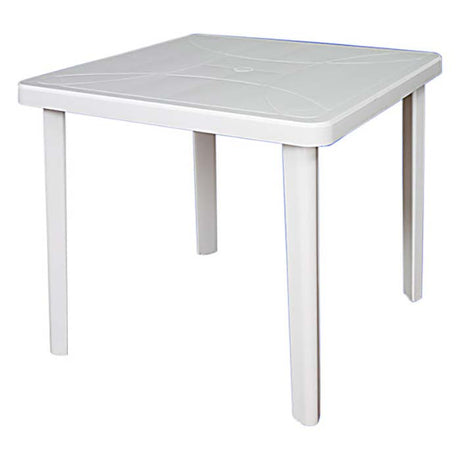 areta tavolo nettuno in resina bianco 80x80x72 cm ean 8008651116004