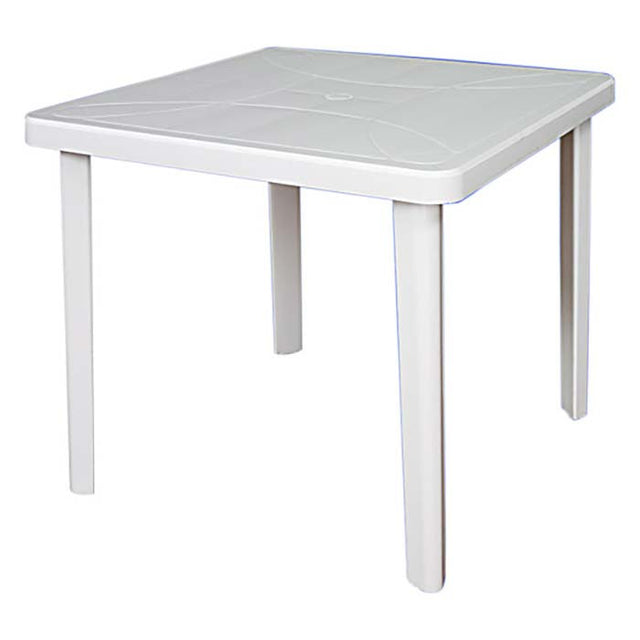 areta tavolo nettuno in resina bianco 80x80x72 cm ean 8008651116004