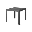 areta tavolo saturno in resina antracite 80x80x72 cm ean 8008651125426