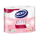 nicky carta igienica elite 4 rotoli nicky ean 8004260570541