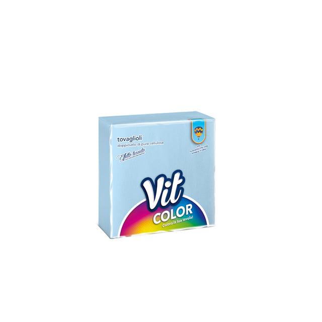 vit tovaglioli color celeste tc100 vit ean 8014444008357