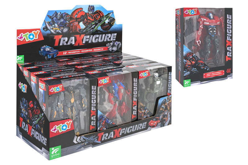 globo traxfigure robot veicolo 2in1 cac ean 8014966416609