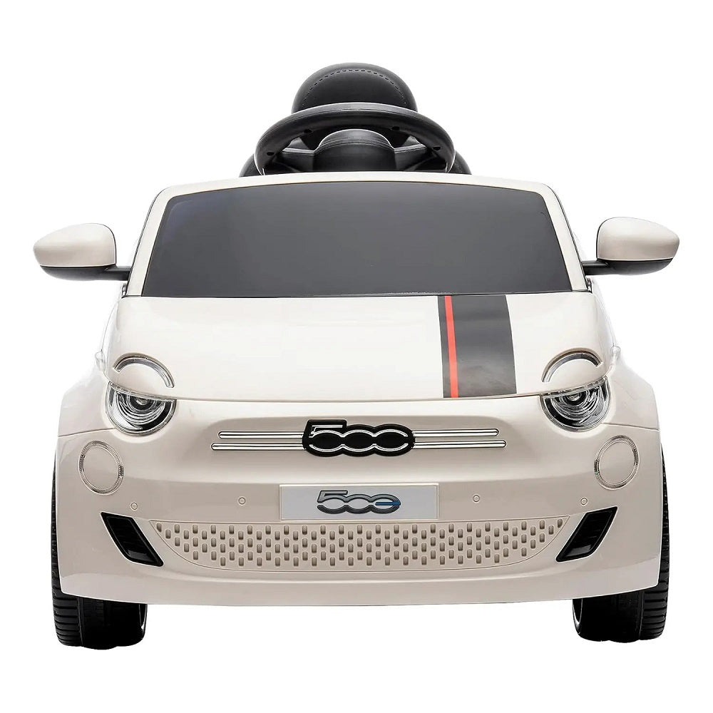 Auto Elettrica Fiat 500 Batteria A Litio 12v Bianc