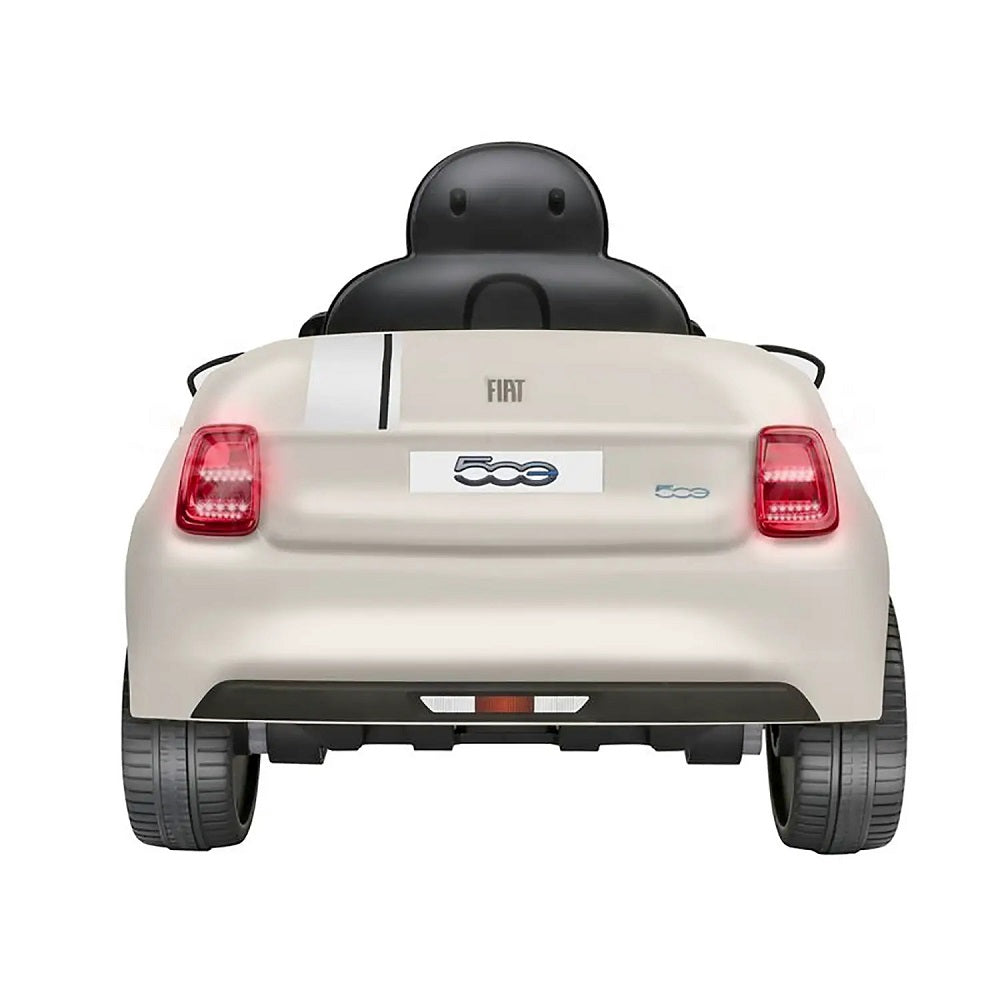 Auto Elettrica Fiat 500 Batteria A Litio 12v Bianc