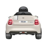 Auto Elettrica Fiat 500 Batteria A Litio 12v Bianc