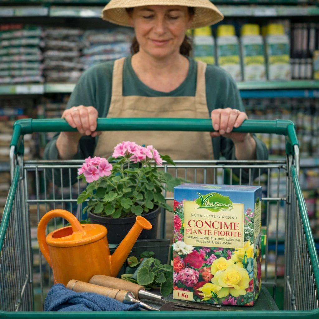 Concime Vitasana Granulare Piante Fiorite 1 Kg