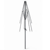 Struttura Ombrellone Senza Telo Grigio 3X2 mt
