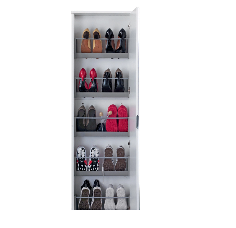 Scarpiera PEONIA 1 ANTA 10 Paia A SPECCHIO