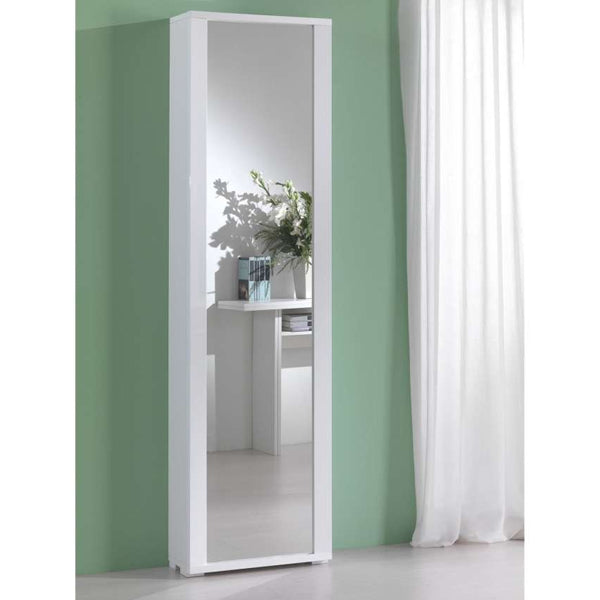 terraneo scarpiera multiuso omero con specchio bianco ean 8016730032817