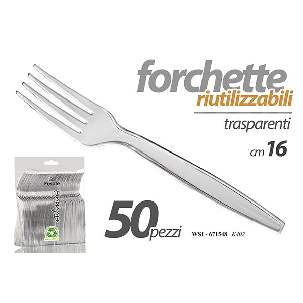 nbr forchette 16cm 50pz 671548 ean 8025569671548