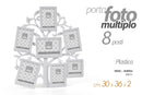 nbr porta foto multiplo 8 posti 30x36x2 cm ean 8025569818554