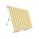 sangiorgio tenda caduta con braccio milos 3x25 gialla ean 8027914005213