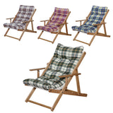 Poltrona Sorrento Reclinabile In Legno
