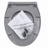 Copriwater Theta Grigio Chiaro 44,6X37,3 cm 1,9 kg