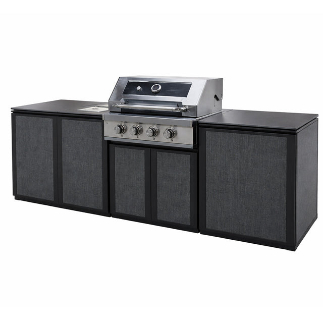 Cucina Da Esterno A Gas Antracite