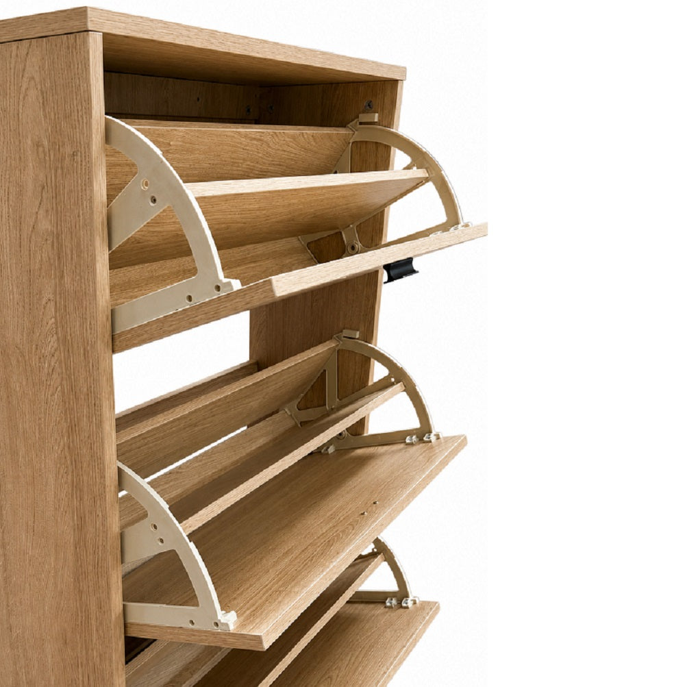 Scarpiera Orione Rovere 3 Cassetti 60x24x100 Cm