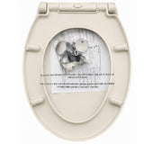Copriwater Theta Beige 44,6X37,3X5,9 cm 1,9 kg
