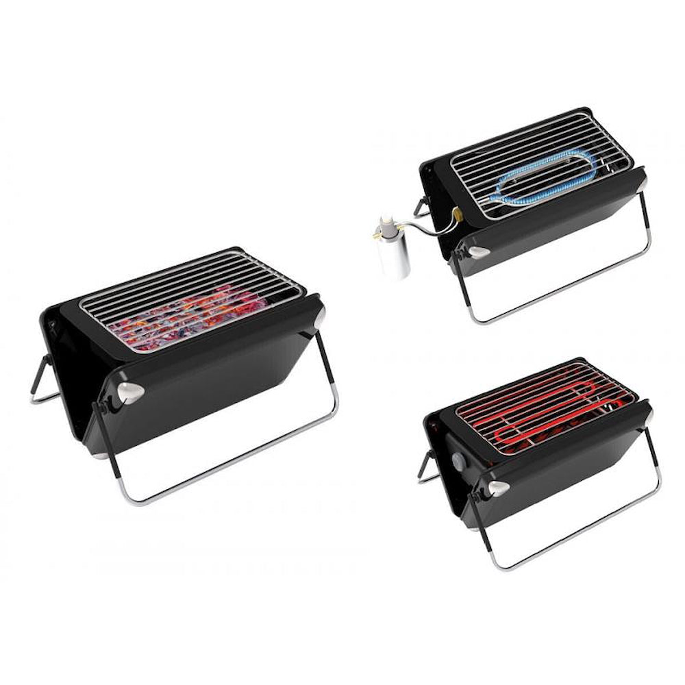 dcg eltronic barbeque da tavolo a carbone gas ed elettrico ean 8052780964968