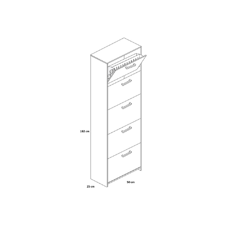 SCARPIERA LOTO 5 ANTE 20 Paia BIANCA