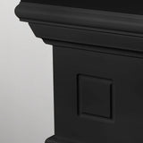 Cornice Camino Rivestimento Cambridge Nero